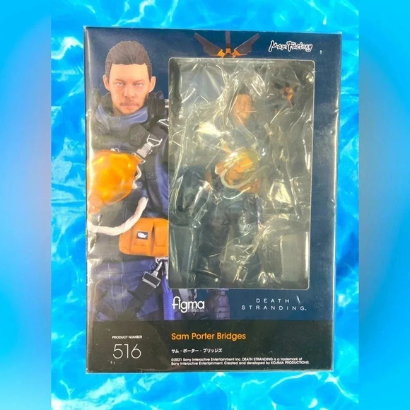 Death Stranding figma No.516 Sam Porter Bridges - Brand New,  Sealed - - Picture 4 of 9